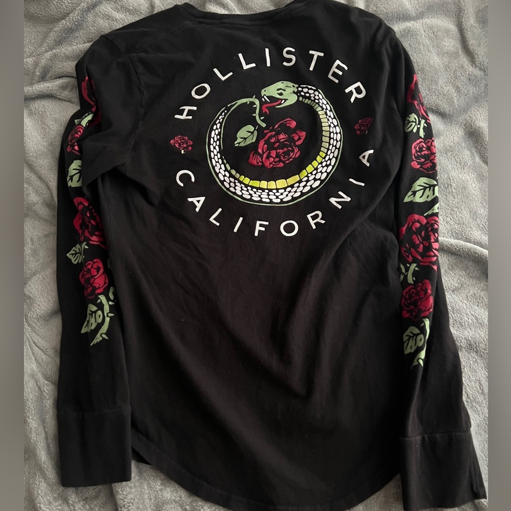 Hollister flower shirt